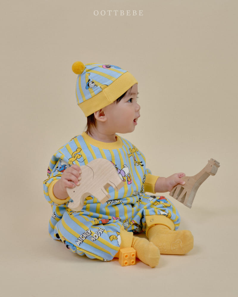 Oott Bebe - Korean Baby Fashion - #babyboutique - World D Body Suit - 8