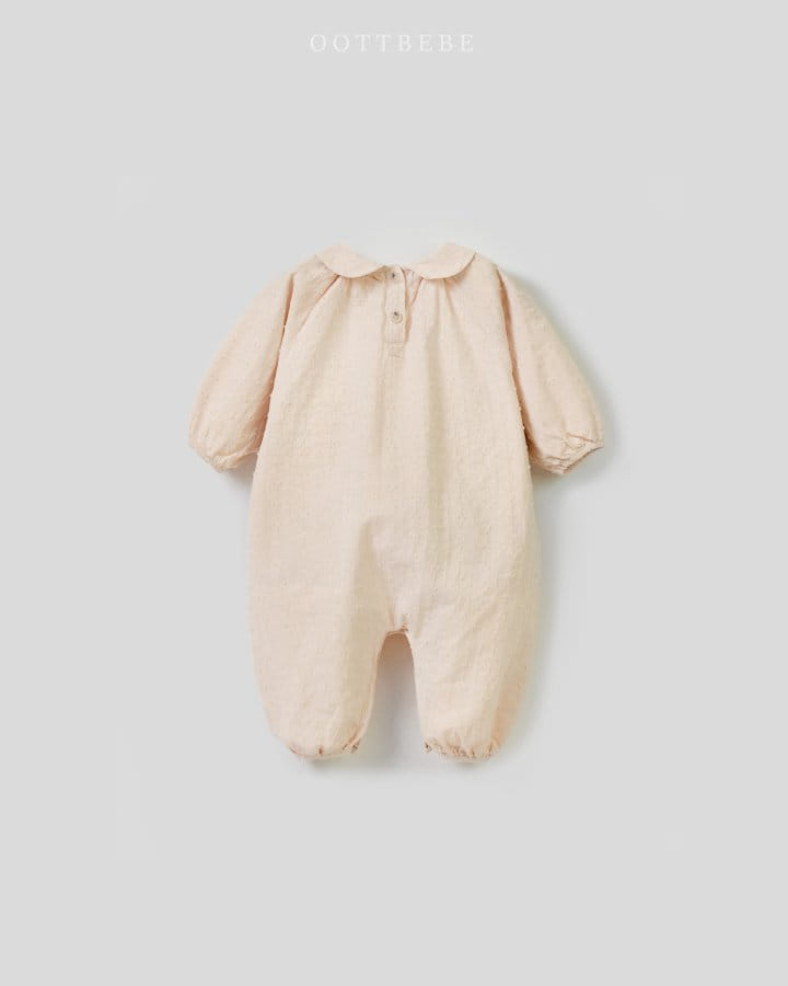 Oott Bebe - Korean Baby Fashion - #babyboutique - Petite Collar Body Suit - 9