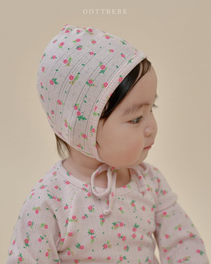 Oott Bebe - Korean Baby Fashion - #babylifestyle - Blossome 3 Piece Set - 5
