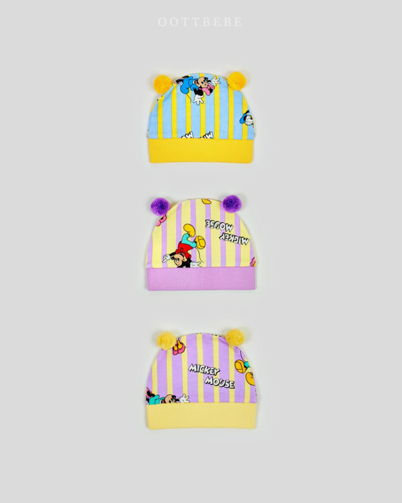 Oott Bebe - Korean Baby Fashion - #babyoninstagram - World D Pom Pom Boonet