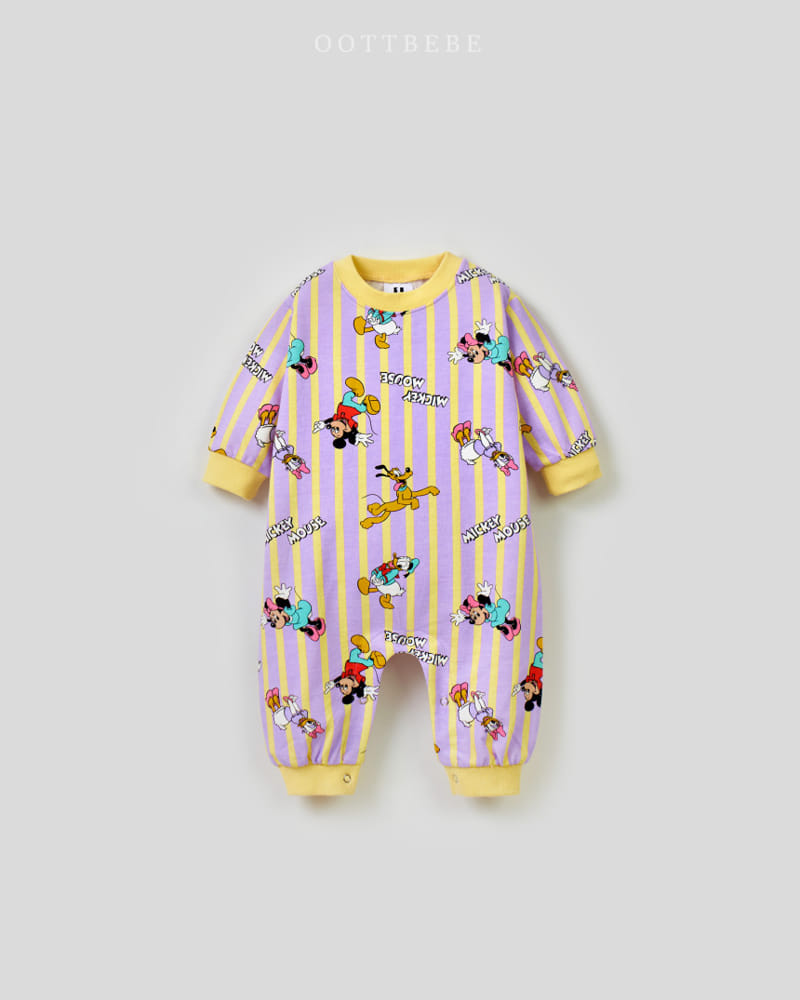 Oott Bebe - Korean Baby Fashion - #babyoutfit - World D Body Suit - 2
