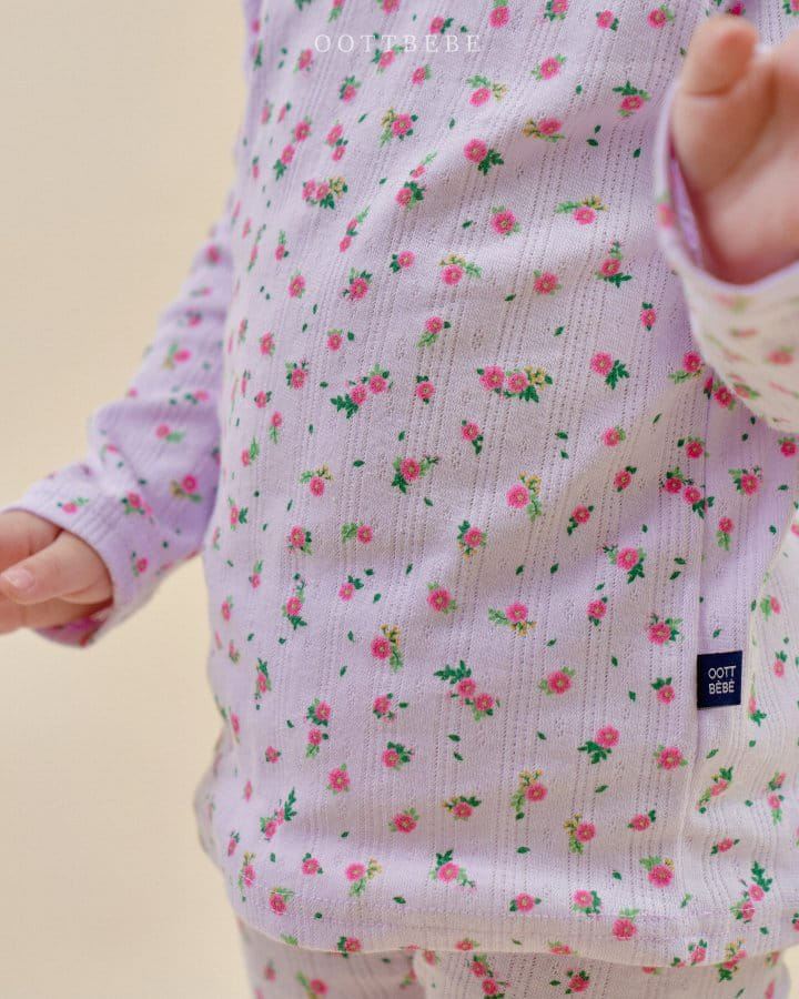 Oott Bebe - Korean Children Fashion - #Kfashion4kids - Blossome Easywear Top Bottom Set - 7