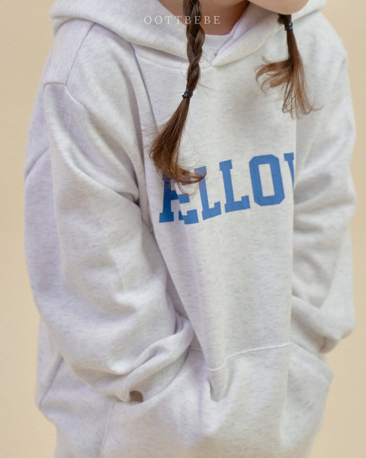 Oott Bebe - Korean Children Fashion - #Kfashion4kids - Hello Top Bottom Set - 6