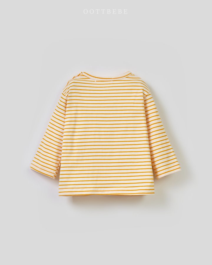 Oott Bebe - Korean Children Fashion - #childofig - Oott Land Piping Tee - 10