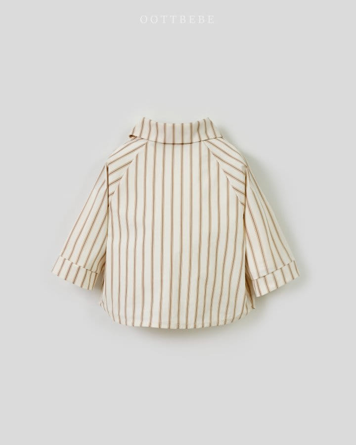 Oott Bebe - Korean Children Fashion - #prettylittlegirls - Formal Pocket Shirt - 4