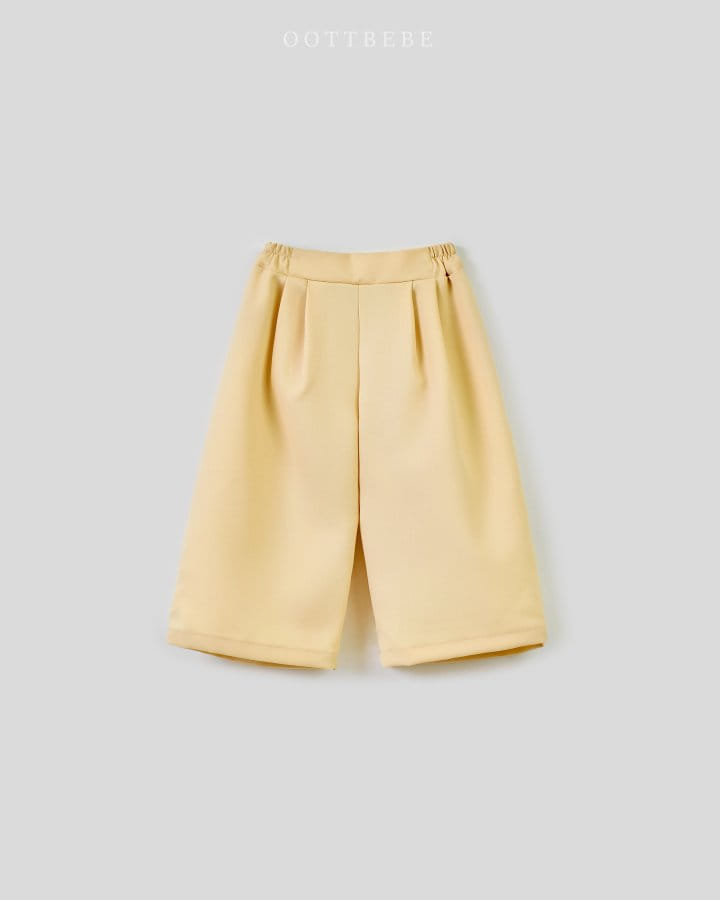 Oott Bebe - Korean Children Fashion - #discoveringself - Lapping Wide Pants - 9