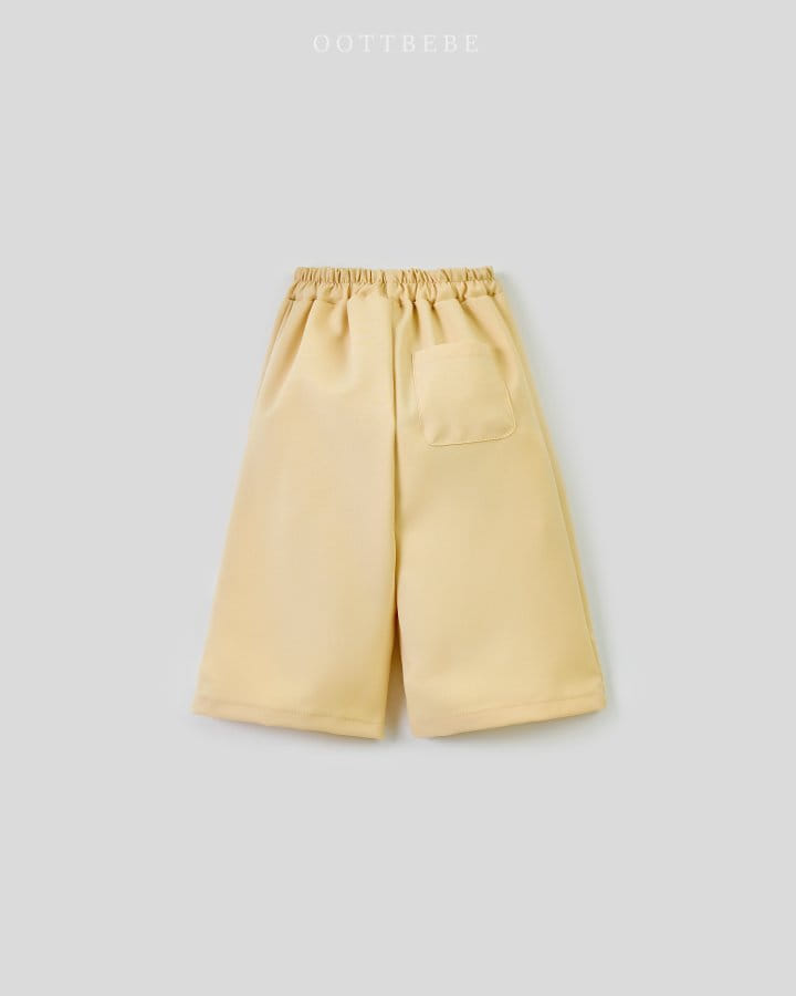 Oott Bebe - Korean Children Fashion - #fashionkids - Lapping Wide Pants - 10