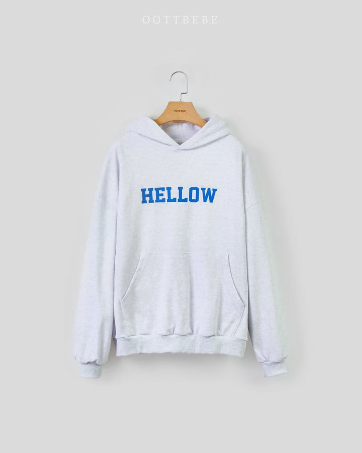 Oott Bebe - Korean Children Fashion - #kidsstore - Adult Hello Sweatshirt - 6