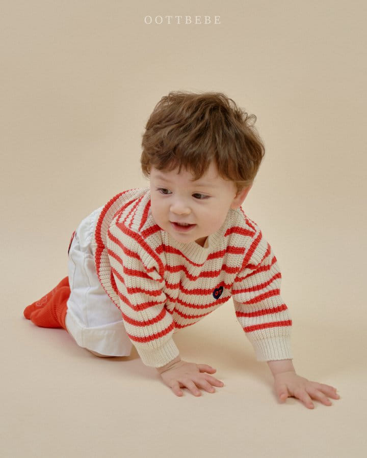 Oott Bebe - Korean Children Fashion - #kidzfashiontrend - Steady Knit Full Over - 11