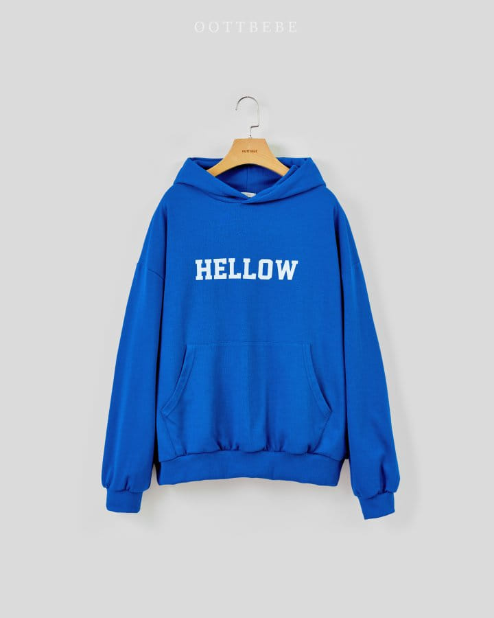 Oott Bebe - Korean Children Fashion - #kidzfashiontrend - Adult Hello Sweatshirt - 7