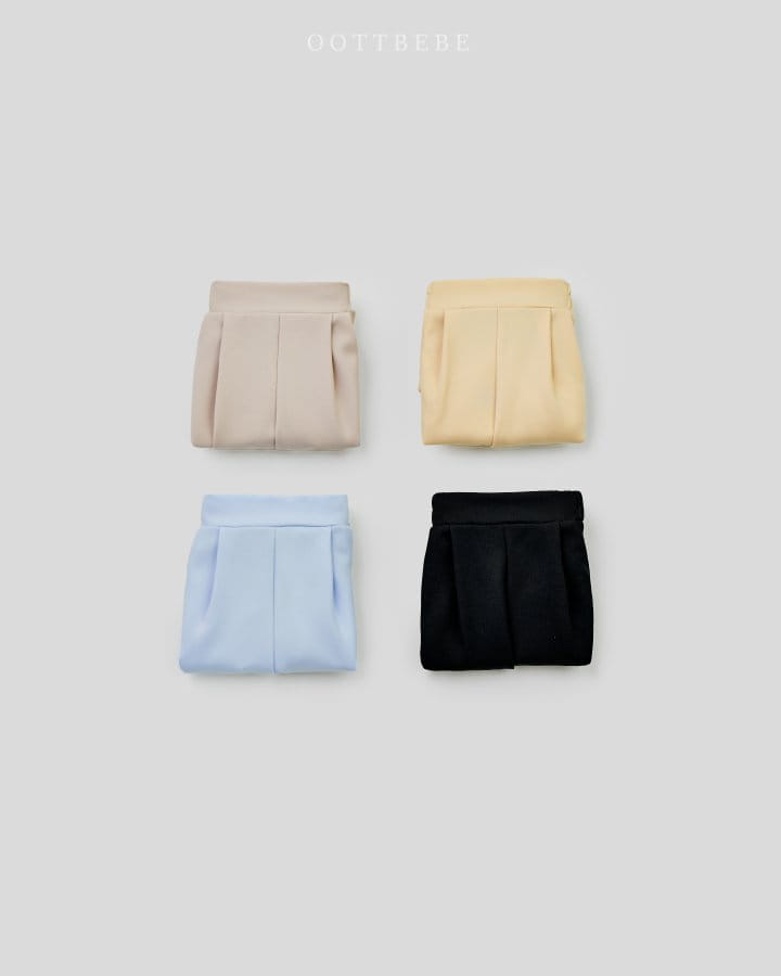 Oott Bebe - Korean Children Fashion - #littlefashionista - Lapping Wide Pants