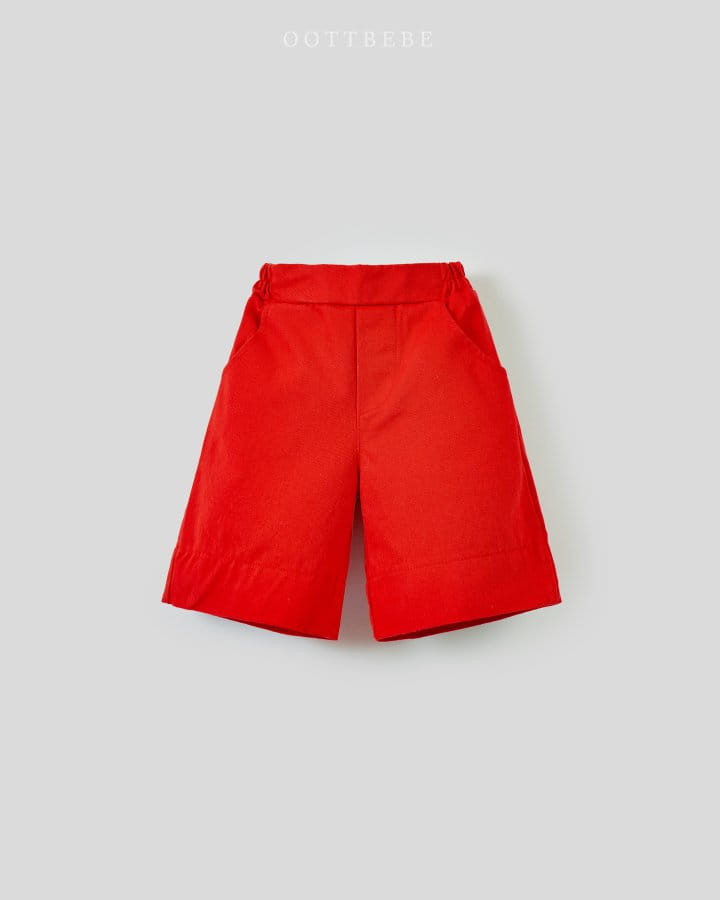 Oott Bebe - Korean Children Fashion - #magicofchildhood - Minimal Capri Shorts - 10