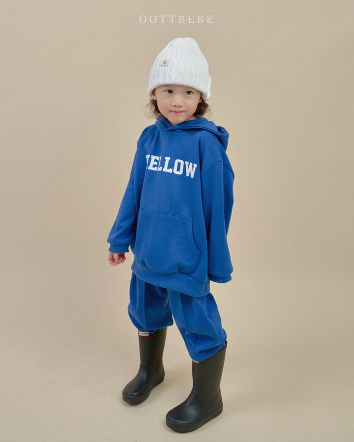 Oott Bebe - Korean Children Fashion - #minifashionista - Hello Top Bottom Set - 9