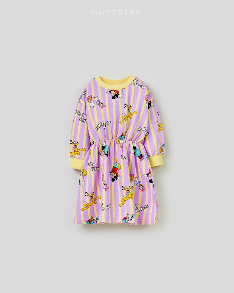 Oott Bebe - Korean Children Fashion - #minifashionista - World D One-Piece - 2