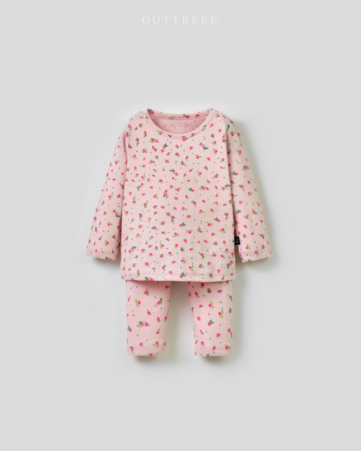Oott Bebe - Korean Children Fashion - #prettylittlegirls - Blossome Easywear Top Bottom Set - 11