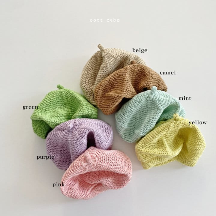 Oott Bebe - Korean Children Fashion - #prettylittlegirls - Cozy Beret - 9