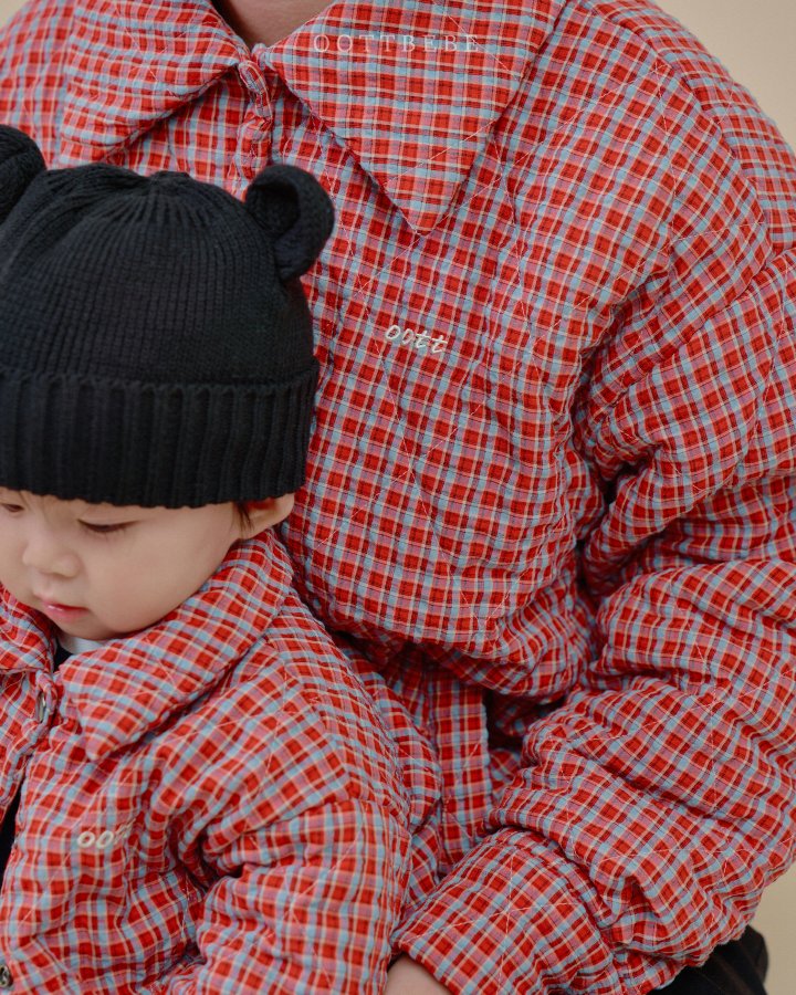 Oott Bebe - Korean Children Fashion - #prettylittlegirls - Mom Raffy Padding Jacket - 5