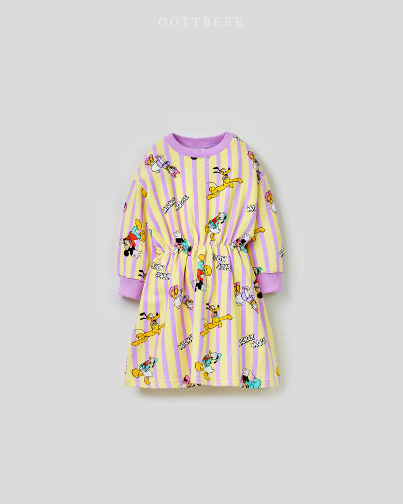 Oott Bebe - Korean Children Fashion - #prettylittlegirls - World D One-Piece - 3