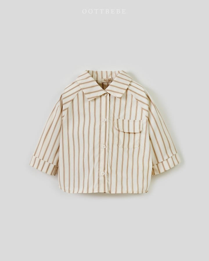 Oott Bebe - Korean Children Fashion - #prettylittlegirls - Formal Pocket Shirt - 3