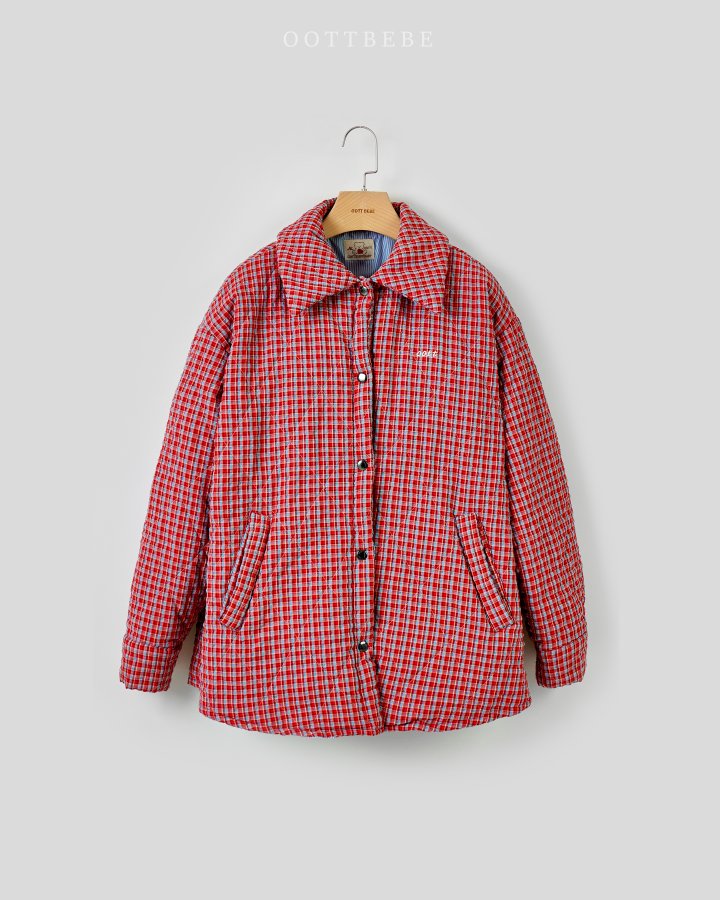 Oott Bebe - Korean Children Fashion - #stylishchildhood - Mom Raffy Padding Jacket - 8