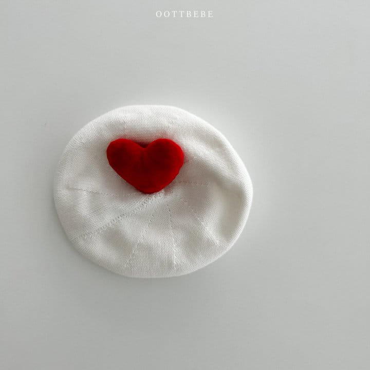 Oott Bebe - Korean Children Fashion - #todddlerfashion - Heart Beret - 9