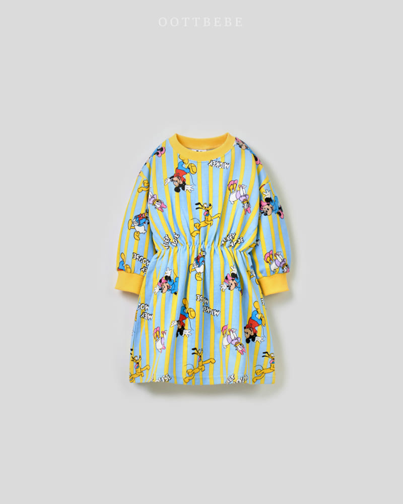 Oott Bebe - Korean Children Fashion - #prettylittlegirls - World D One-Piece - 4