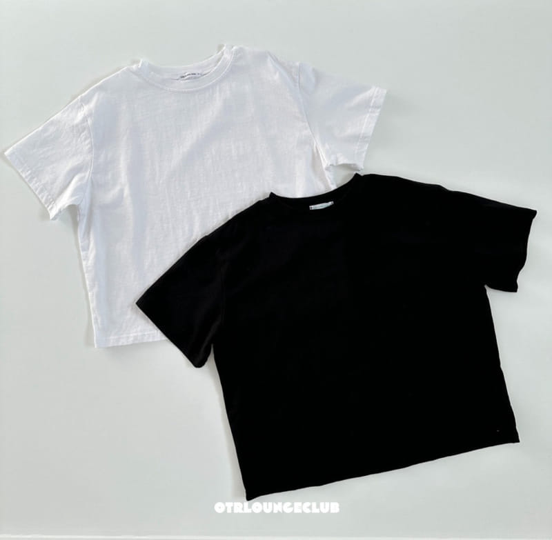 Otr - Korean Children Fashion - #minifashionista - Over Short Sleeve Tee - 2