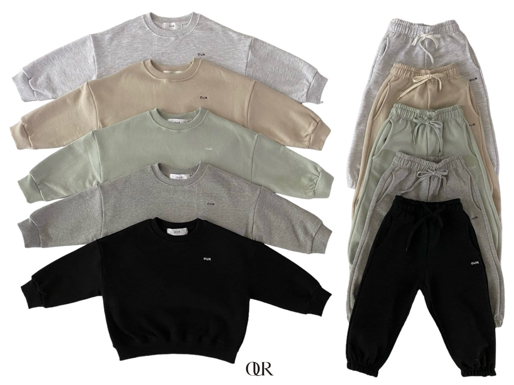 Our - Korean Children Fashion - #Kfashion4kids - 24 SS All Day Top Bottom Set - 2
