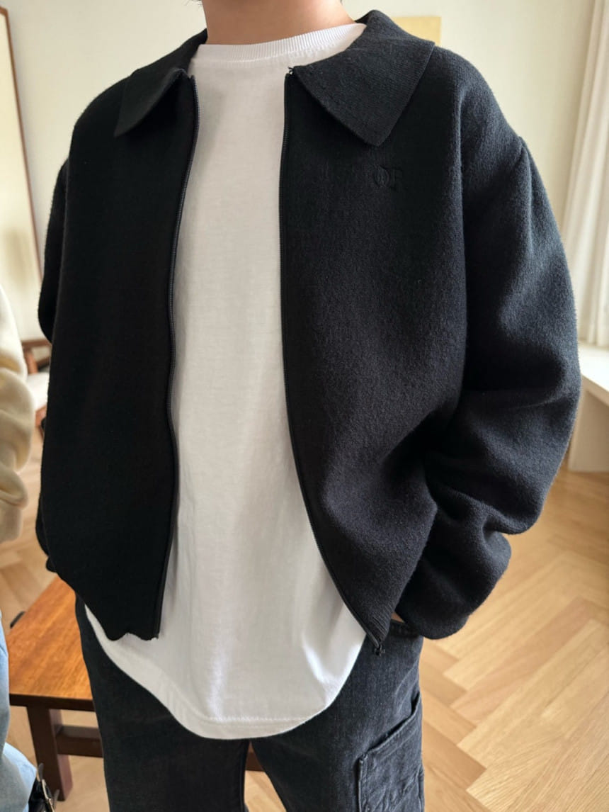 Our - Korean Children Fashion - #childrensboutique - Robin Collar Zip Up - 5