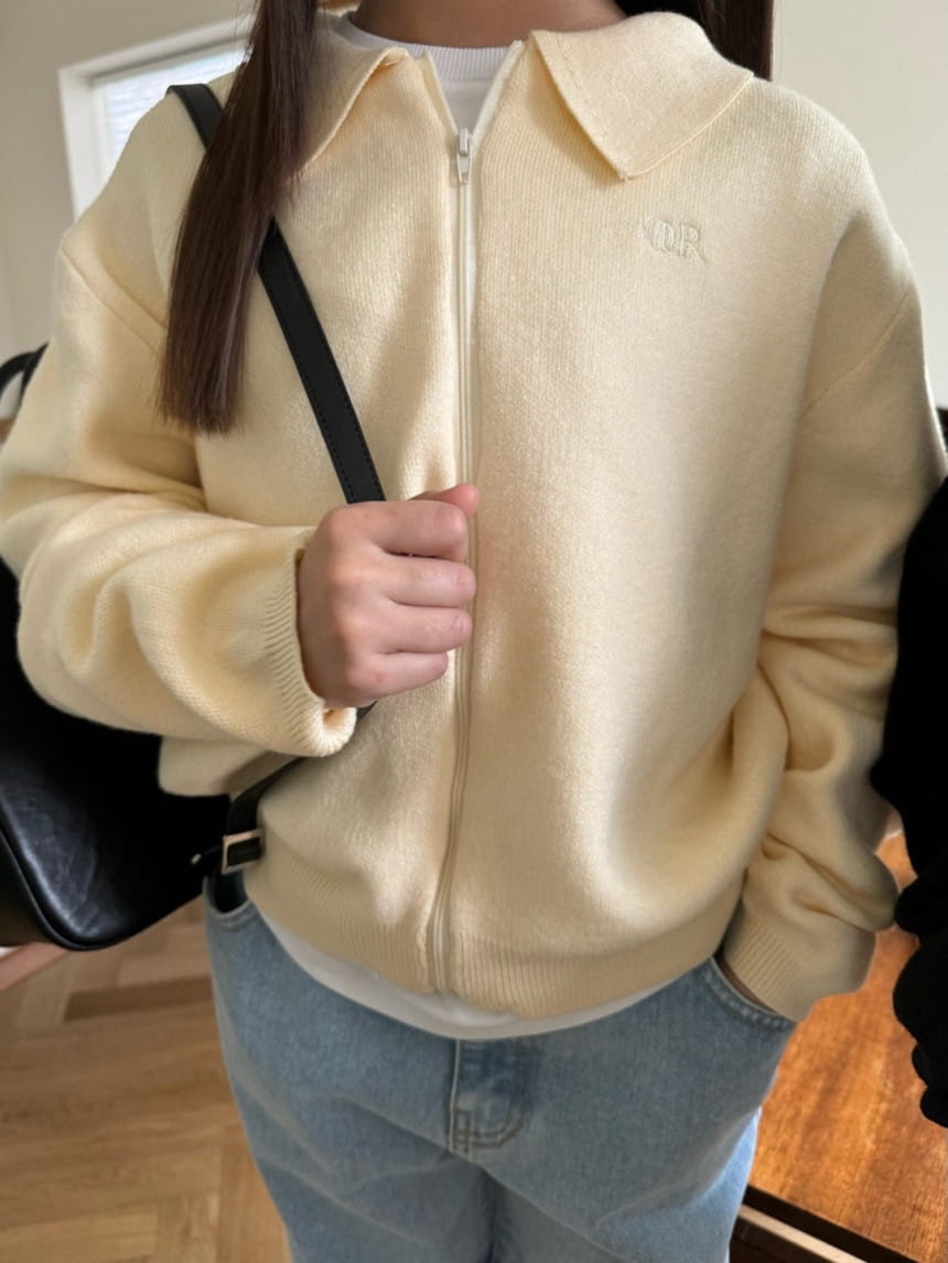 Our - Korean Children Fashion - #designkidswear - Robin Collar Zip Up - 6
