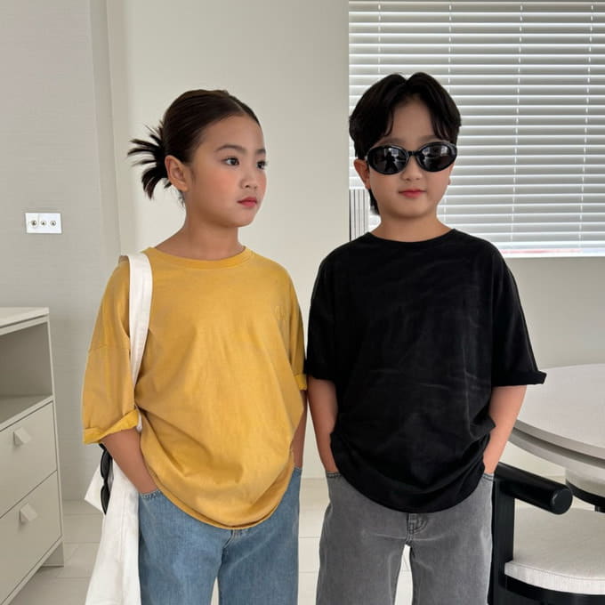 Our - Korean Children Fashion - #designkidswear - Ssulpa Washing Tee