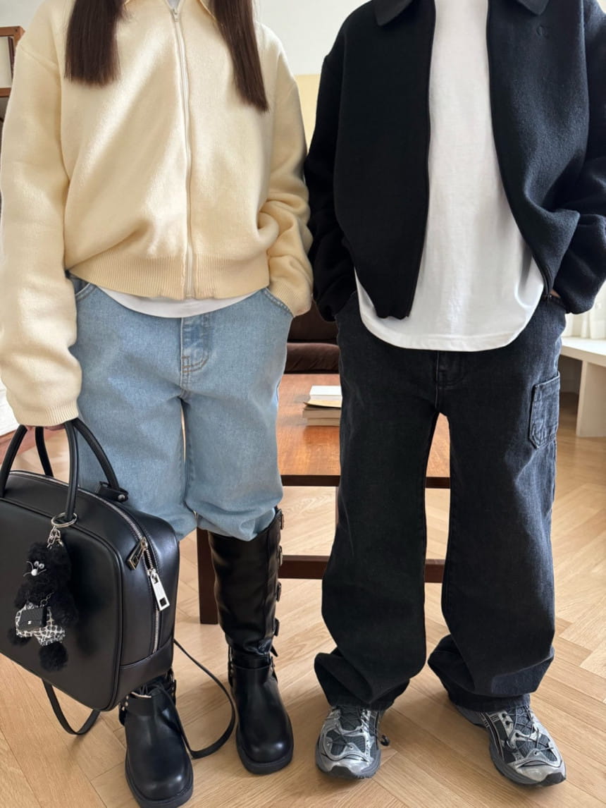 Our - Korean Children Fashion - #discoveringself - Robin Collar Zip Up - 7