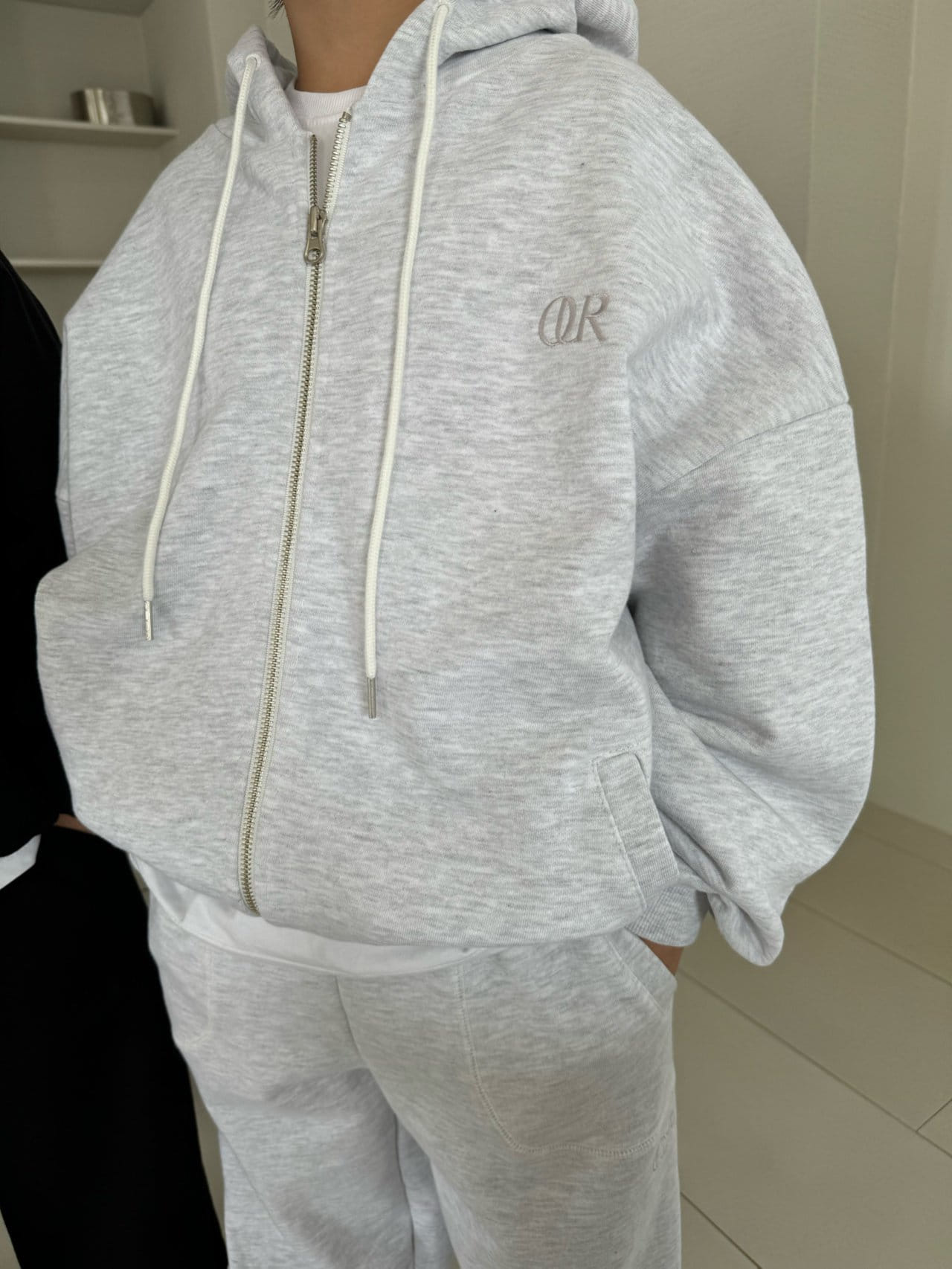 Our - Korean Children Fashion - #discoveringself - Odd Hoody Zip Up - 6