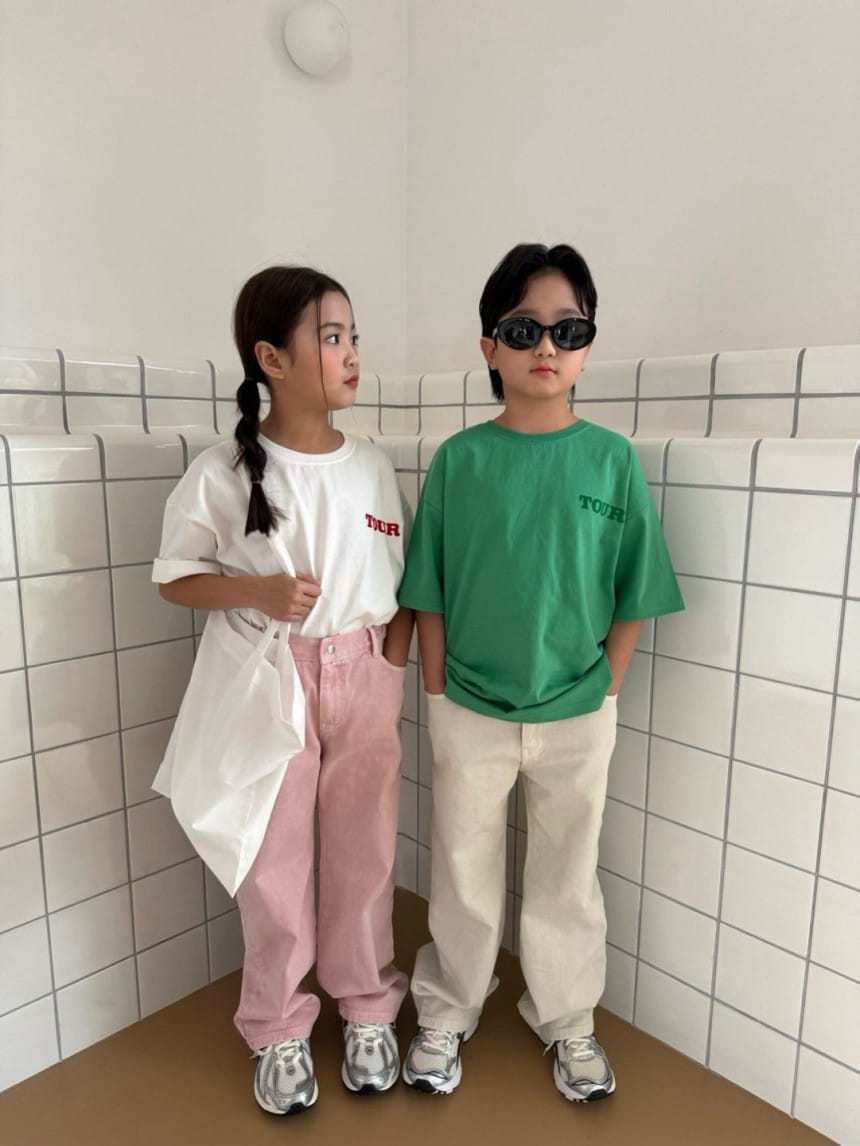 Our - Korean Children Fashion - #fashionkids - Nordic Piece dyed Fabric Wide Pants - 7