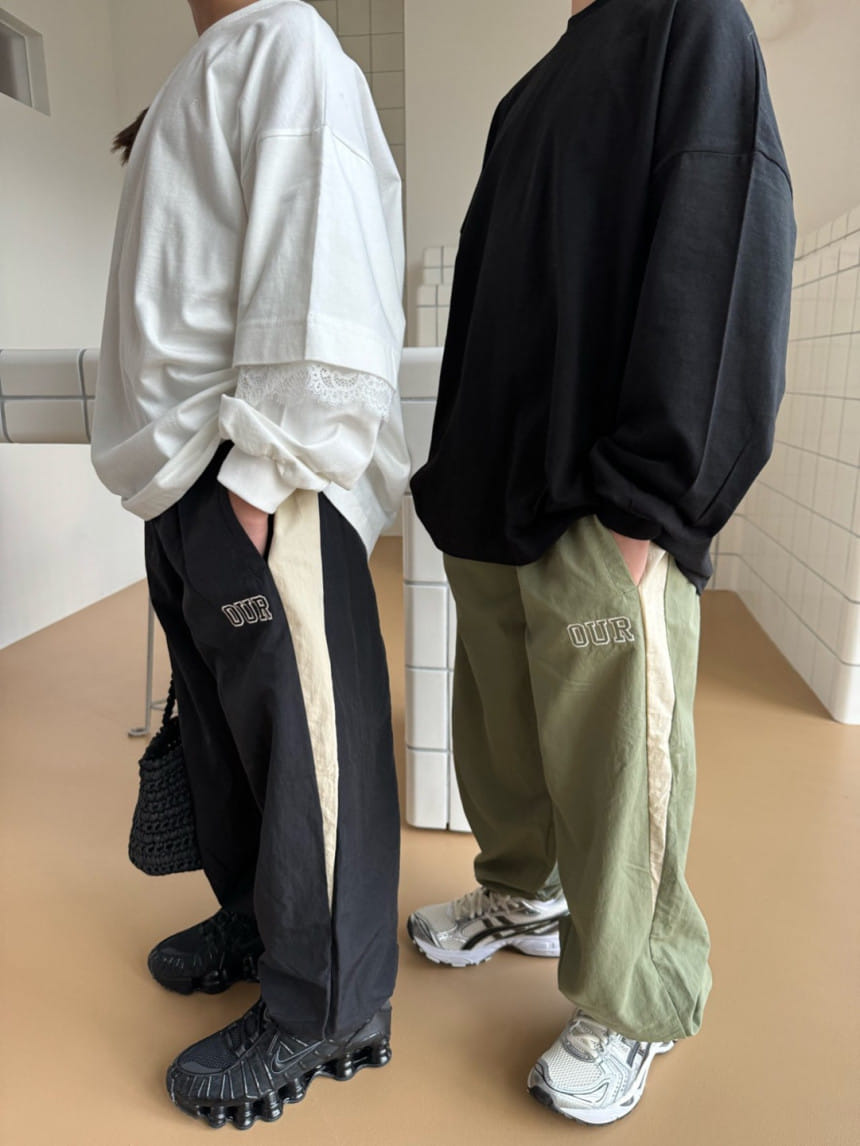 Our - Korean Children Fashion - #fashionkids - Retro Track Pants - 5