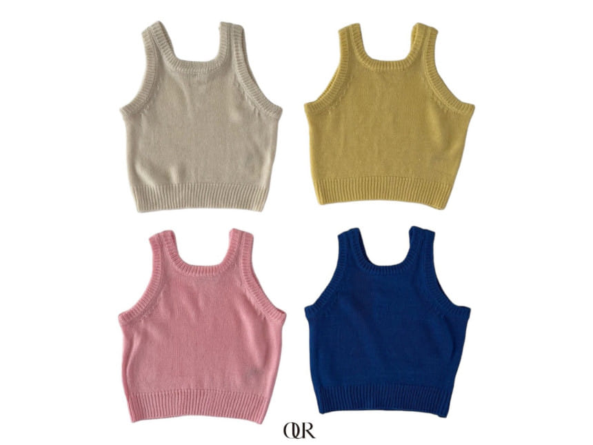 Our - Korean Children Fashion - #fashionkids - Baiker Knit Vest - 2