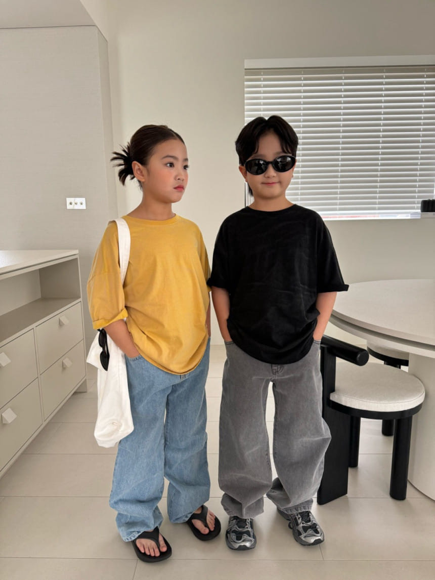 Our - Korean Children Fashion - #kidsstore - Ssulpa Washing Tee - 5