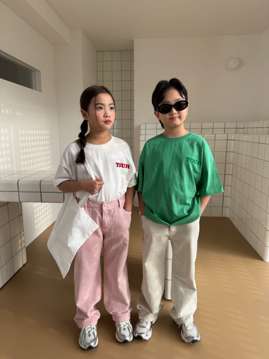 Our - Korean Children Fashion - #kidsshorts - Tour Tee - 4