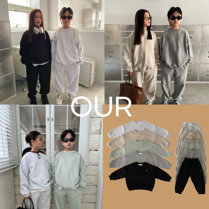 Our - Korean Children Fashion - #kidzfashiontrend - 24 SS All Day Top Bottom Set
