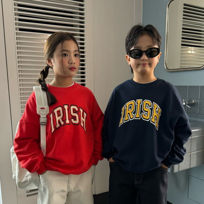 Our - Korean Children Fashion - #minifashionista - Irish Sweatshirt