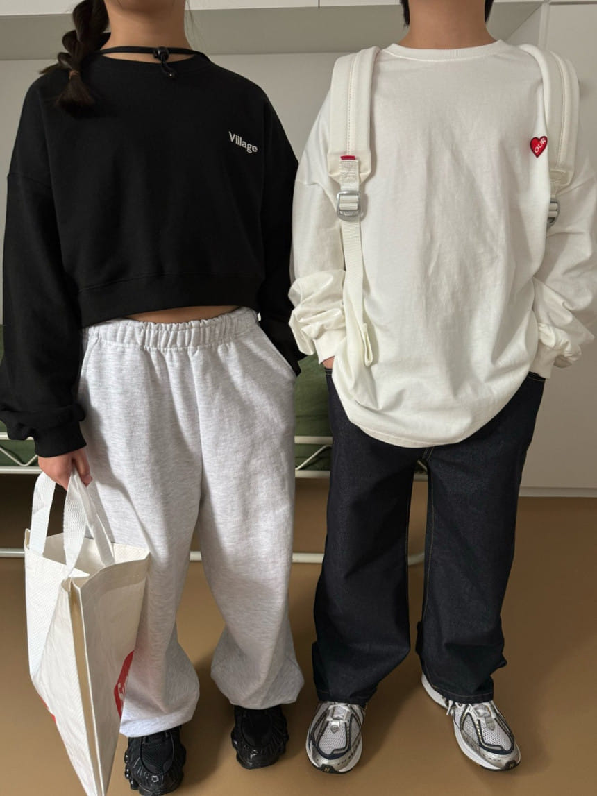 Our - Korean Children Fashion - #stylishchildhood - Village Crop Sweatshirt - 7