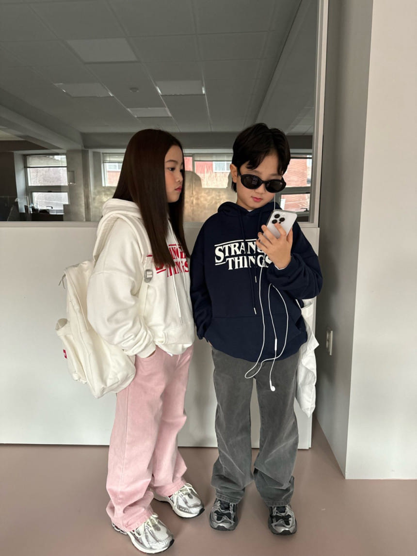 Our - Korean Children Fashion - #todddlerfashion - Stranger Hoody - 8