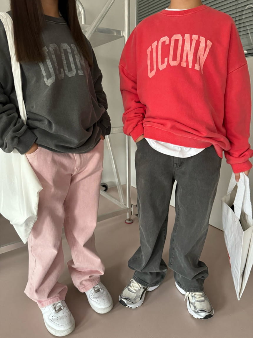 Our - Korean Children Fashion - #todddlerfashion - Ucon Piece dyed Fabric Sweatshirt - 6