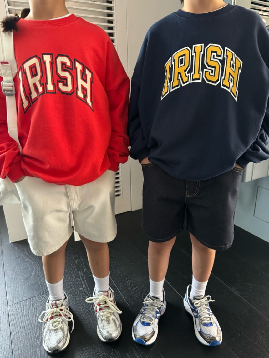 Our - Korean Children Fashion - #todddlerfashion - Irish Sweatshirt - 4