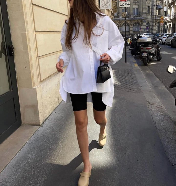 Paper Moon - Korean Women Fashion - #momslook - Chic Bike Shorts - 2