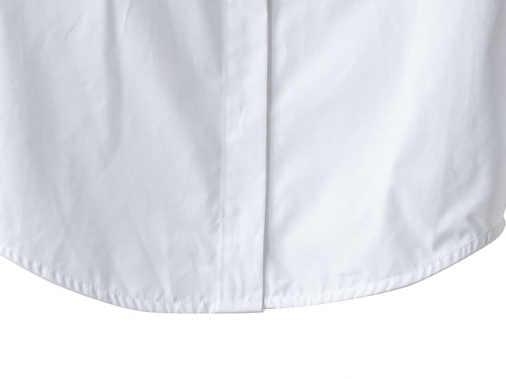 Paper Moon - Korean Women Fashion - #momslook - LUX Shoulder Pad Cropped Button Down Shirt - 8