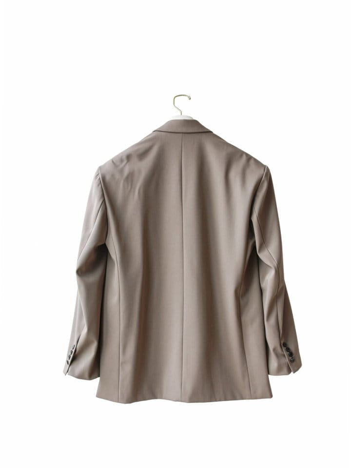 Paper Moon - Korean Women Fashion - #womensfashion - Oversized Three Button Single Blazer - 4