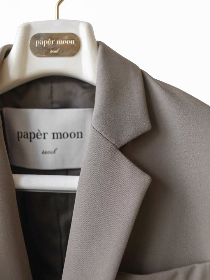 Paper Moon - Korean Women Fashion - #momslook - Oversized Three Button Single Blazer - 8