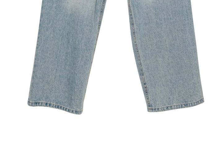Paper Moon - Korean Women Fashion - #pursuepretty - Wrap Detail Wide Denim Jeans  - 7