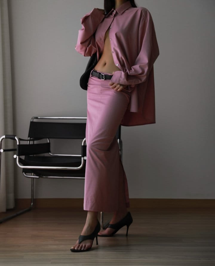 Paper Moon - Korean Women Fashion - #pursuepretty - Maxi Length Straight Pencil Line Skirt